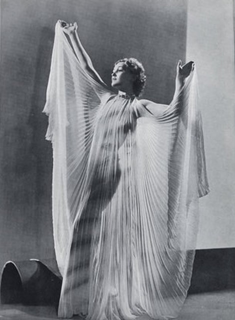 Madeleine Vionnet dress, 1937