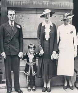 Aly Khan at his wedding, 1936