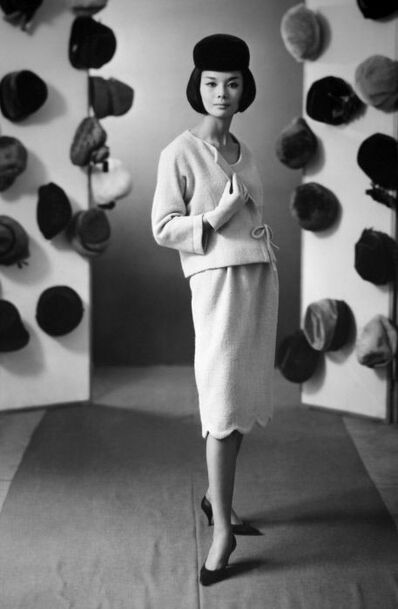 Pierre Cardin A/H 1960/1961, photo by Jean-Philippe Charbonnier(28 August 1921-28 May 2004)