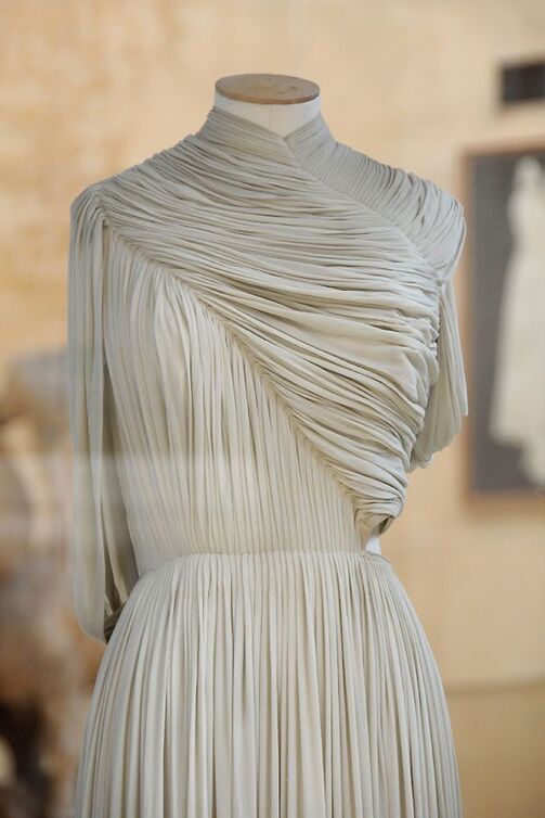 Madame Grès silk jersey dress