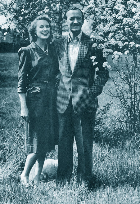 David Niven with first wife Primula 