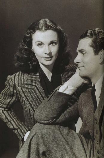 Vivien Leigh and Lawrence Olivier