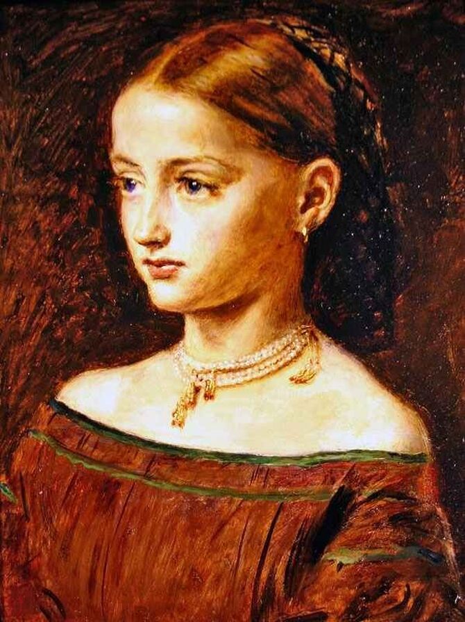 Portrait of Sophie Gray by John Everett Millais