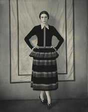 Model Dinarzade in a Dress by Poiret, photo by Edward Steichen, 1924