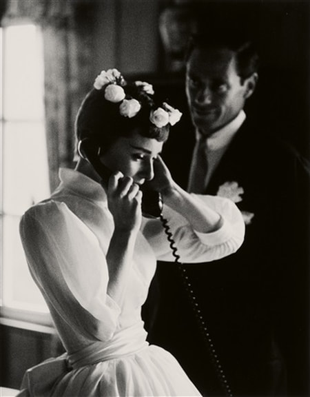 Audrey Hepburn wedding dress 1954 designed by Pierre Balmain