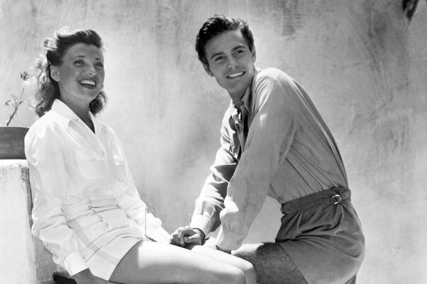 Louis Jourdan(19 June 1921-14 February 2015) Louis Jourdan avec sa femme Berthe Frédérique