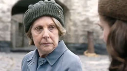 ​Penelope Wilton as Amelia Maugery in film The Guernsey Literary and Potato Peel Pie Society(film, 9 April 2018)