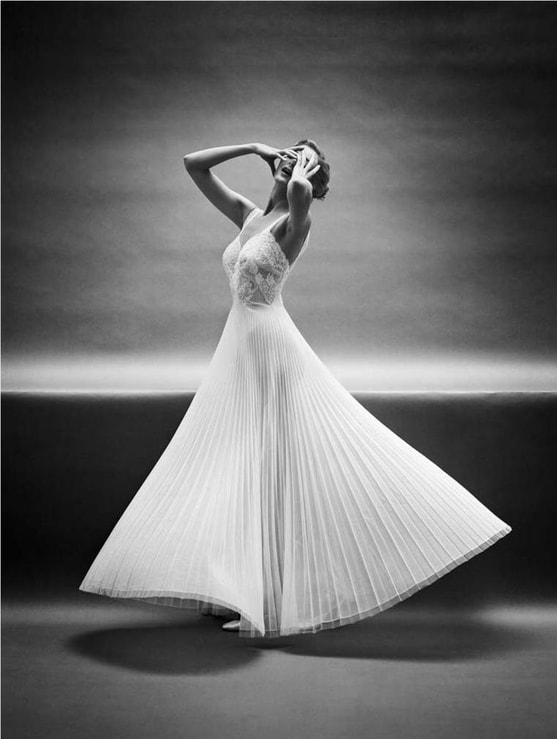 ​Carmen Dell'Orefice (born June 3, 1931), the oldest model in the world, photo by Mark Shaw, Vanity Fair, 1953