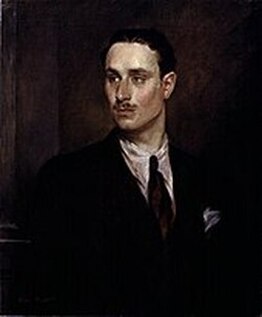 Diana Mitford's second husband, Sir Oswald Mosley, by Glyn Philpot.