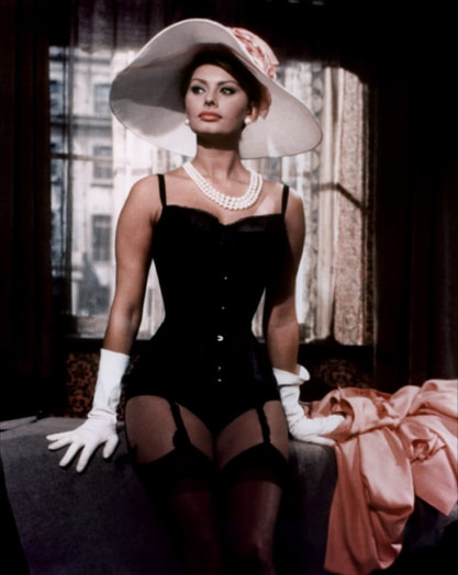 Sophia Loren in film Millionairess