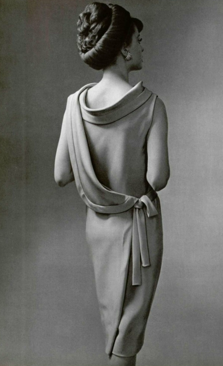 dress designed by designed by Guy Laroche, 1961