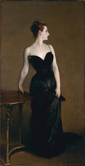Madame X (or Madame Pierre Gautreau) by John Singer Sargent 1884