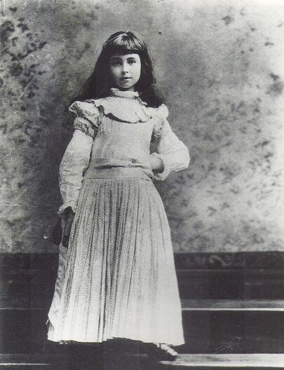 Consuelo Vanderbilt as a child