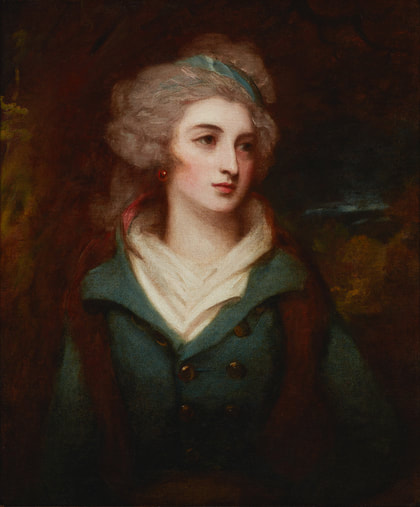 Miss Grace Ashburner, 1792, by George Romney