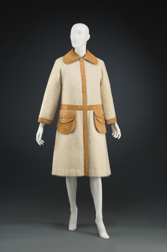 A coat designed by Bonnie Cashin in 1960s, Courtesy of Cincinnati Art Museum