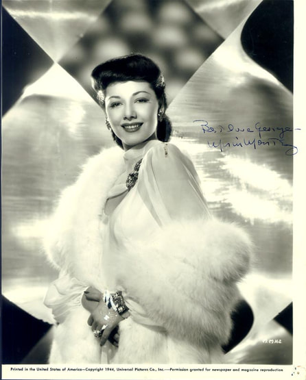Maria Montez publicity photo in 1944