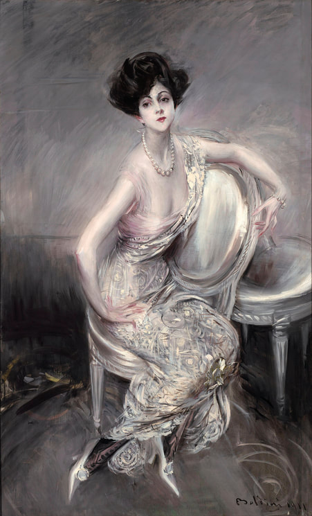 Rita Acosta de Lydig portrait by Giovanni Boldini, 1911