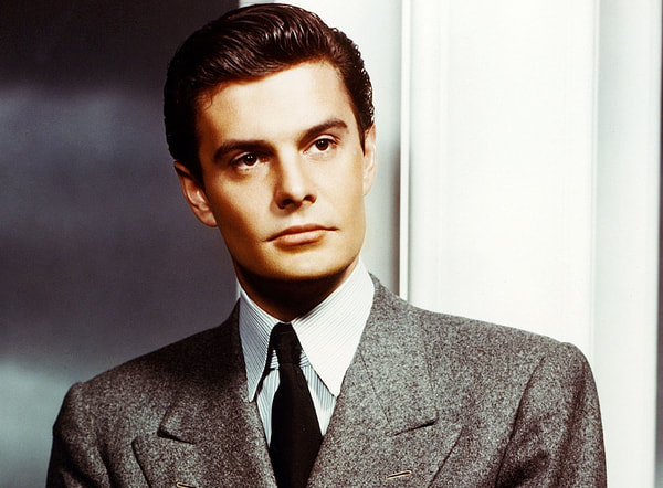 Louis Jourdan young jeune(19 June 1921-14 February 2015) French actor in Hollywood