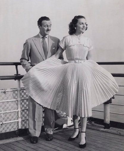 David Niven with his second wife Hjördis Paulina Tersmeden, Swedish model, 1948