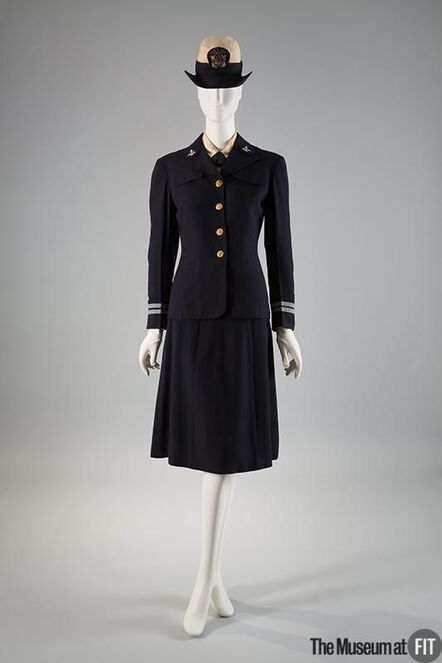 WAVES uniform of American Navy by Mainbocher, 1942