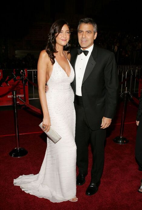 George Clooney with Lisa Snowdon