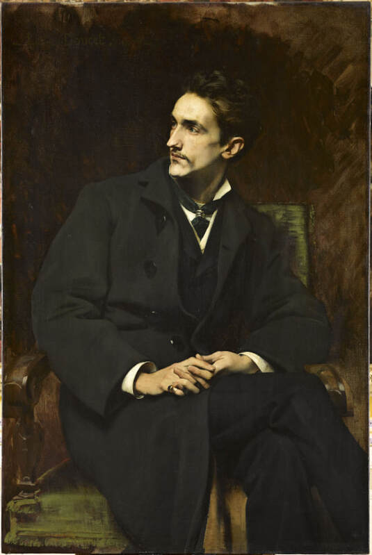 Comte Robert de Montesquiou-Fézensac (1855-1921) par Lucien Doucet, 1879