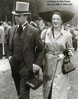 Aly Khan and Gene Tierney