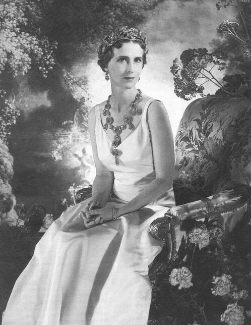 Princess Olga of Greece and Denmark, photo by Cecil Beaton