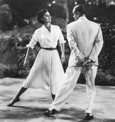 Fred Astaire (born Frederick Austerlitz; May 10, 1899 – June 22, 1987):Fred Astaire dancing with Cyd Charisse in film The Band Wagon (1953)