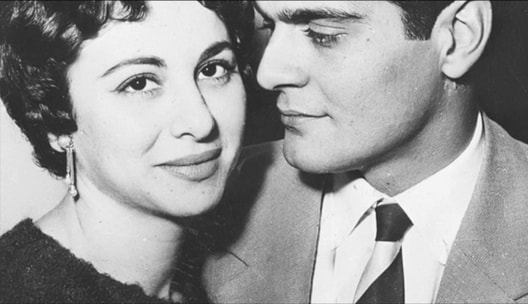 Omar Shariff with Faten Hamama