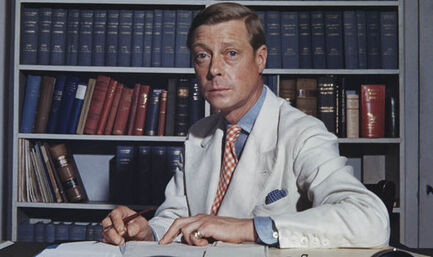 The Duke of windsor most elegant looks whie suit