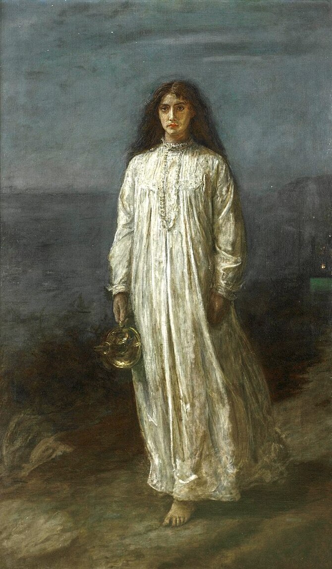 The Somnambulist by John Everett Millais