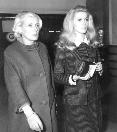 Renée Simonot, mother of French actress Catherine Deneuve is the oldest living actress in the world