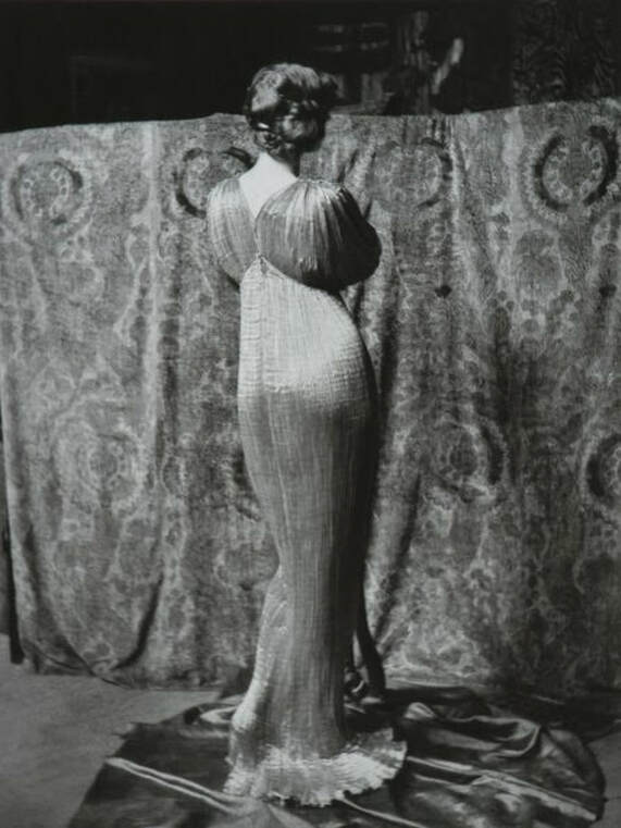 Henriette Fortuny in a Delphos dress