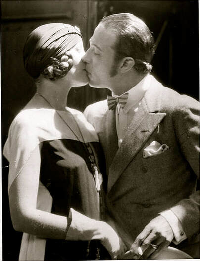 Natacha Rambova and Rudolph Valentino, 1925