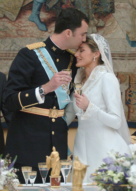 Manuel Pertegaz, the man who designed the wedding gown of Queen Letizia of Spain